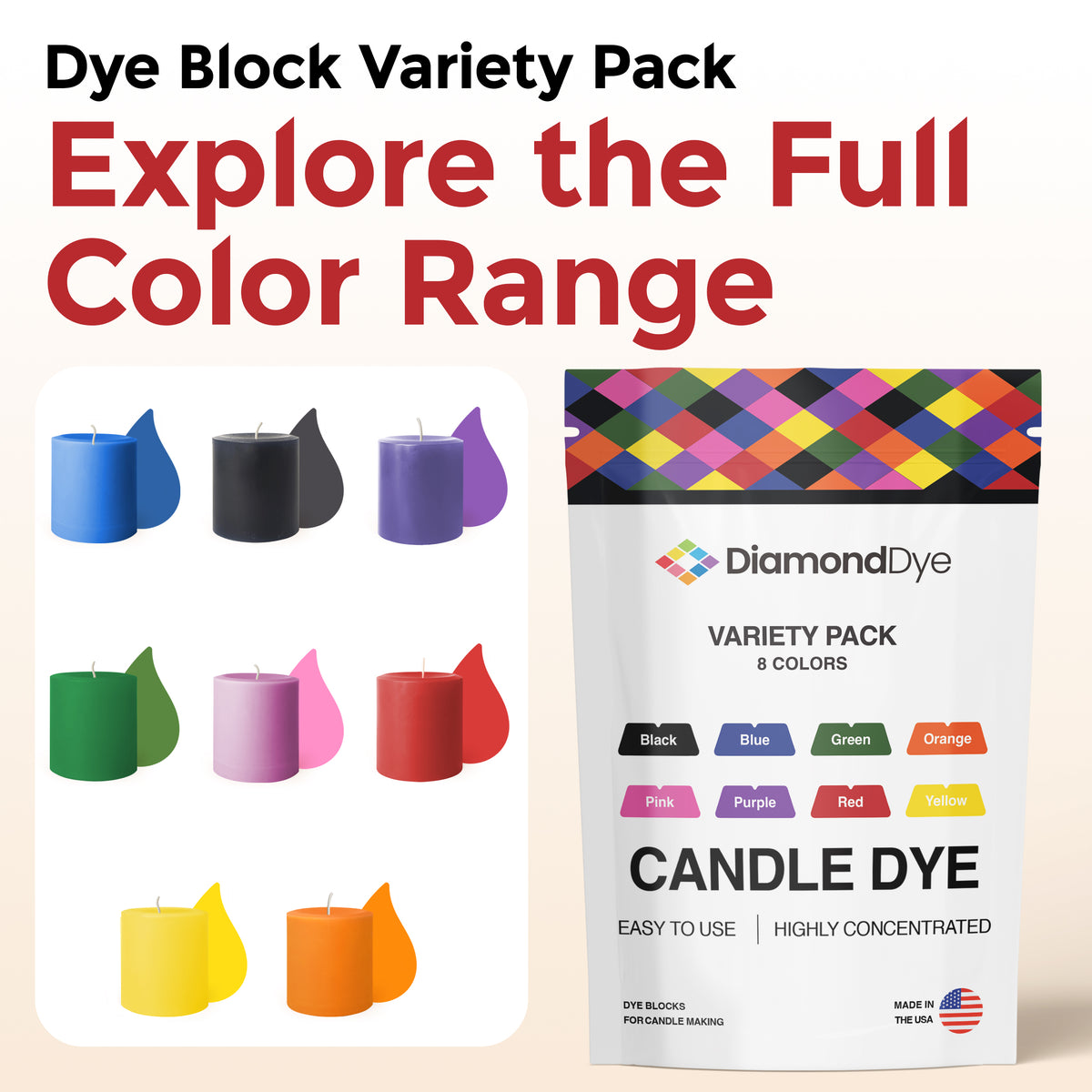 Candle Dye Block (Collections)
